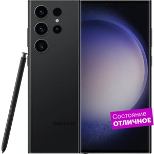 Смартфон Samsung Galaxy S23 Ultra 256GB Black "Отличное состояние"