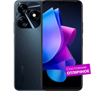 Смартфон TECNO Spark 10 4/128GB Черный "Отличное состояние"