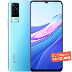 Смартфон Vivo Y31 64GB Голубой океан "Хорошее состояние"