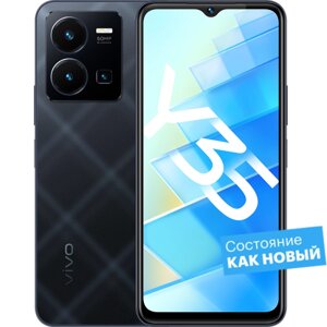 Смартфон Vivo Y35 128GB Черный агат "Как новый"