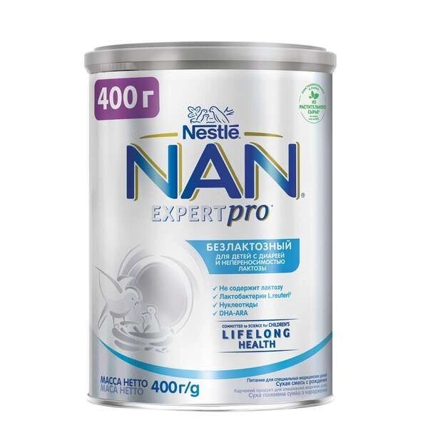 Смесь сухая безлактозная Nan/Нан ExpertPro 400г от компании Admi - фото 1