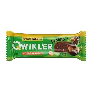 SNAQ FABRIQ Батончик глазированный "QWIKLER" Шоколадно-ореховое пралине