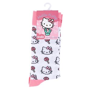 SODA Носки женские белые HELLO KITTY #cuteadventure