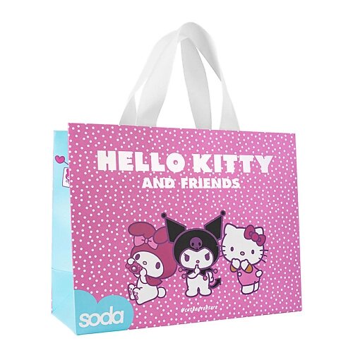 SODA Подарочный пакет Hello Kitty and Friends #cuteadventure от компании Admi - фото 1