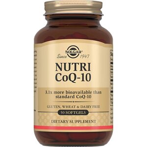 SOLGAR Антиоксидант Коэнзим Q10 (Нутрикоэнзим Q-10)