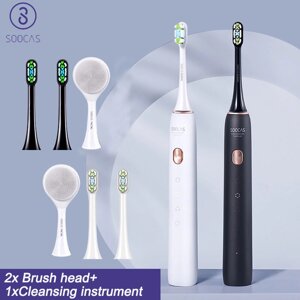 SOOCAS X3U Sonic электрическая зубная щетка Smart Tooth Щетка автоматическая зубная щетка USB быстрая перезаряжаемая Для