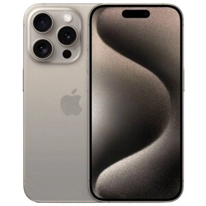Сотовый телефон APPLE iPhone 15 Pro 256Gb Natural Titanium (A3104) (dual nano-SIM only)
