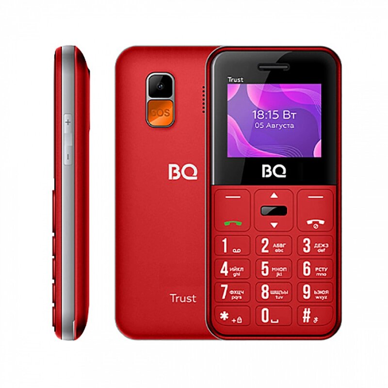 Сотовый телефон BQ 1866 Trust Red от компании Admi - фото 1