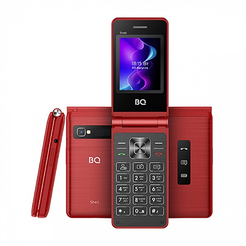 Сотовый телефон BQ 2411 Shell Red от компании Admi - фото 1