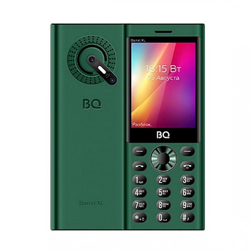 Сотовый телефон BQ 2832 Barrel XL Green-Black от компании Admi - фото 1