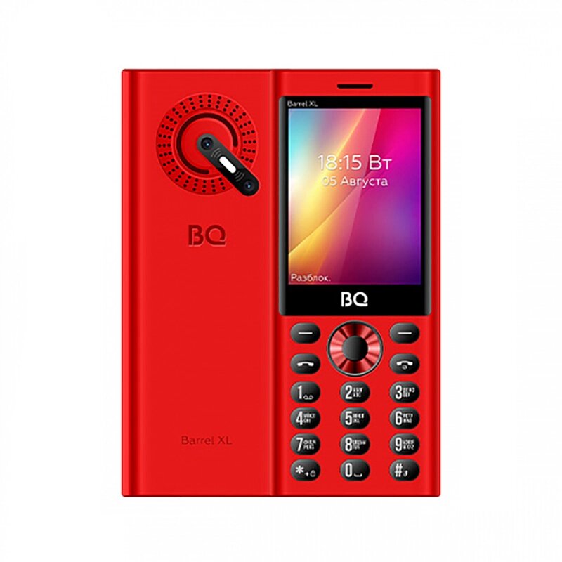 Сотовый телефон BQ 2832 Barrel XL Red-Black от компании Admi - фото 1