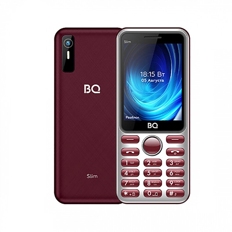 Сотовый телефон BQ 2833 Slim Red от компании Admi - фото 1