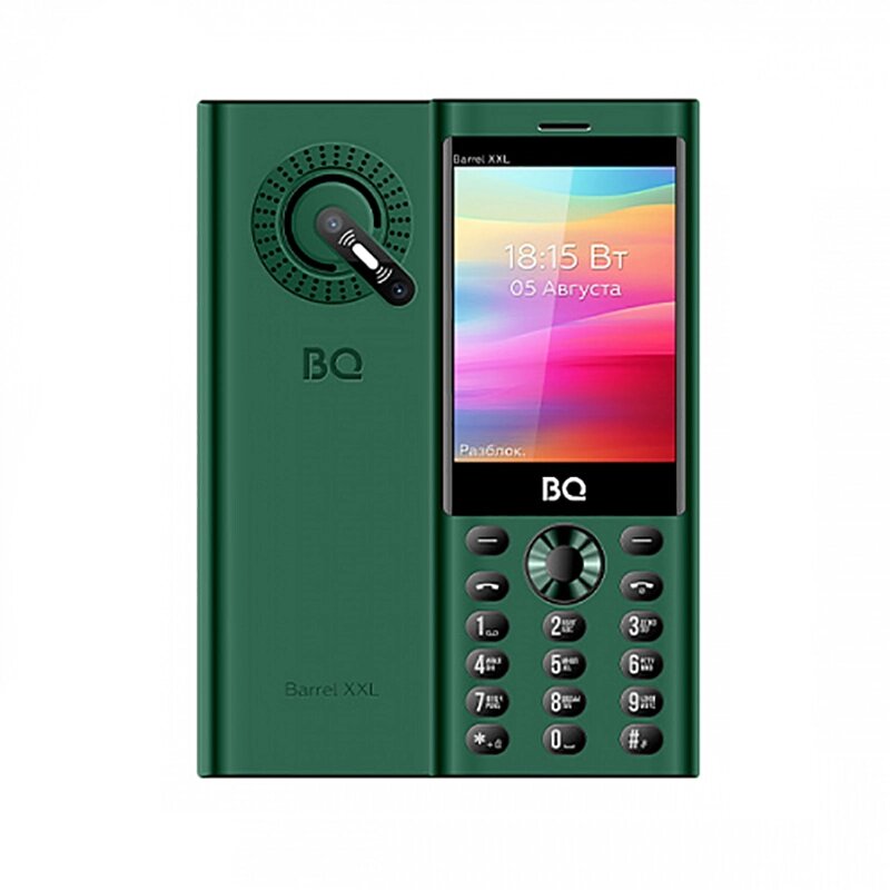 Сотовый телефон BQ 3598 Barrel XXL Green-Black от компании Admi - фото 1