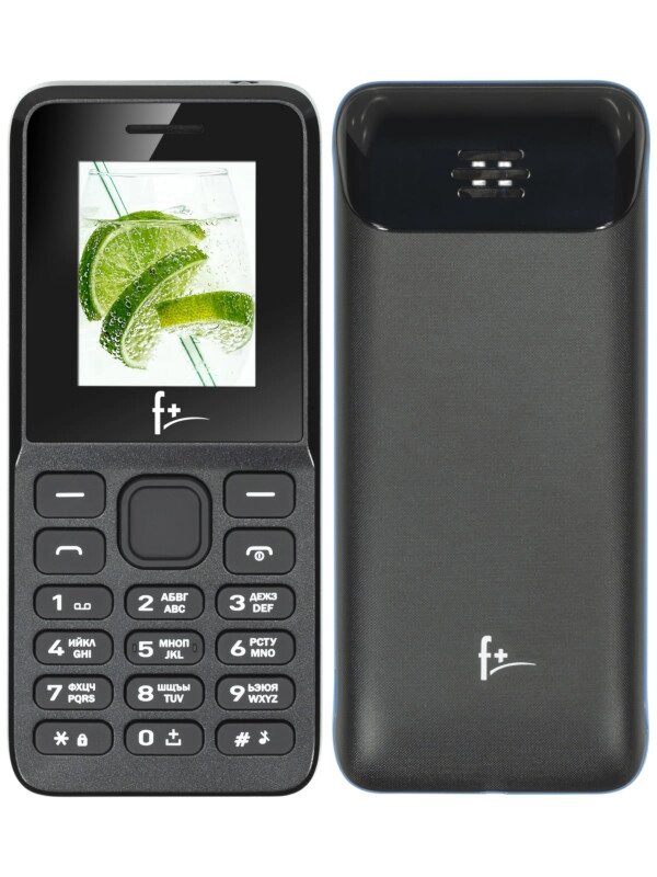 Сотовый телефон F+ B170 Black от компании Admi - фото 1