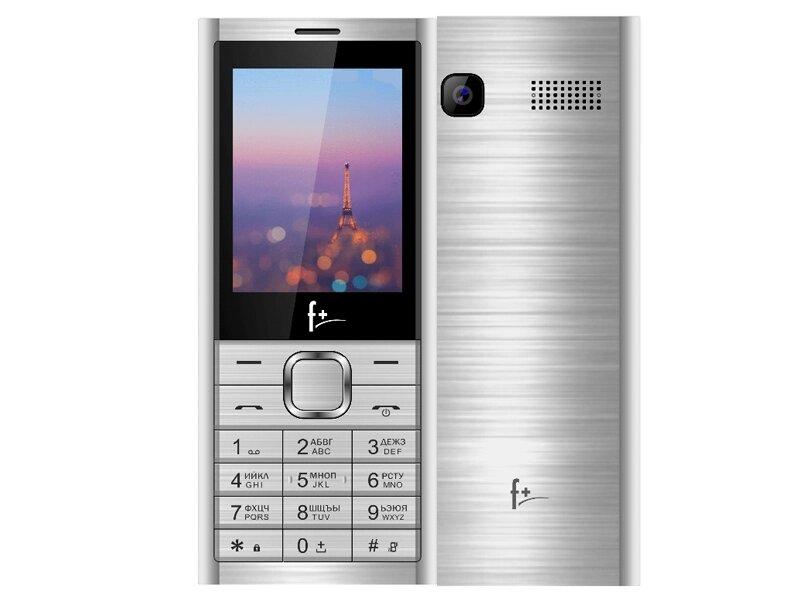 Сотовый телефон F+ B241 Silver от компании Admi - фото 1
