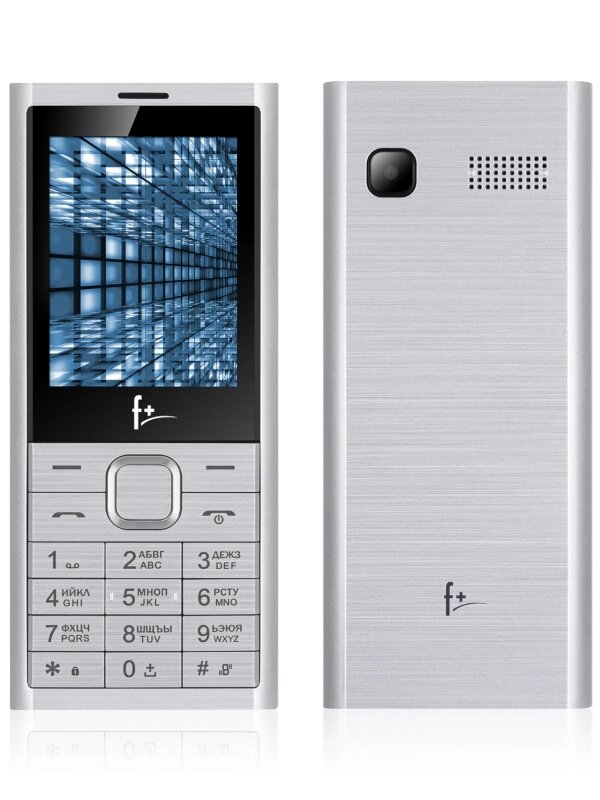 Сотовый телефон F+ B280 Silver от компании Admi - фото 1