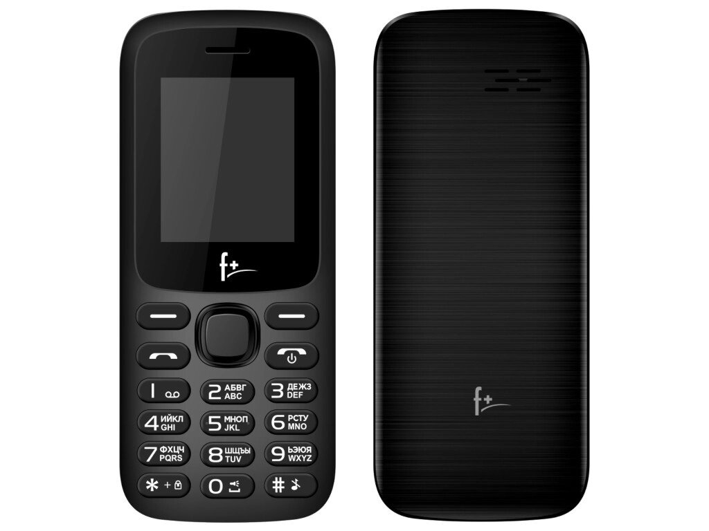 Сотовый телефон F+ F197 Black от компании Admi - фото 1