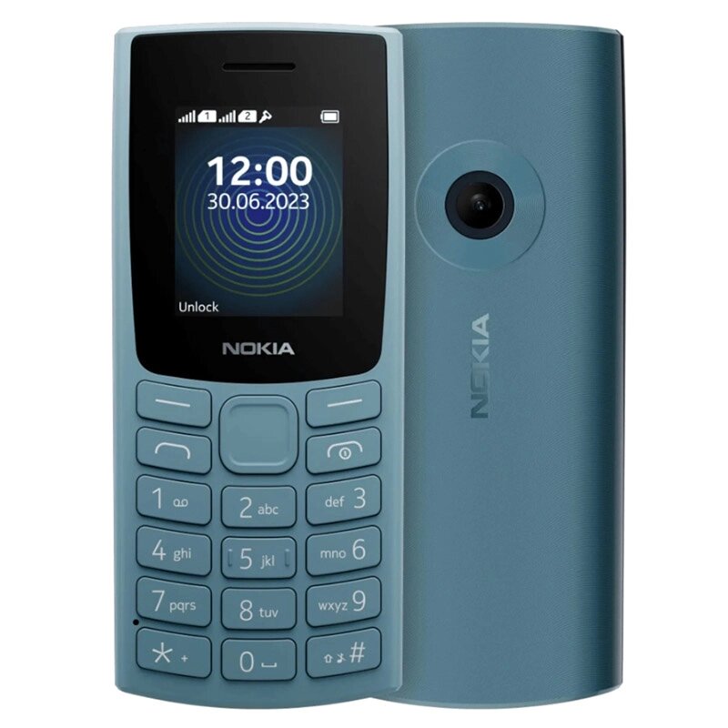 Сотовый телефон Nokia 110 DS (TA-1567) Blue от компании Admi - фото 1