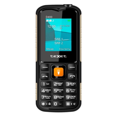 Сотовый телефон teXet TM-D400 Black