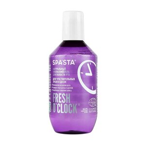 SPA*STA Ополаскиватель для полости рта Fresh o’clock для чувствительных зубов и десен 400