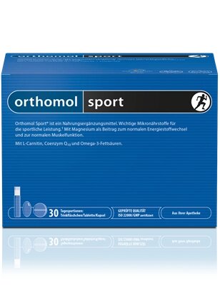 Спорт Orthomol/Ортомоль жидкость 20мл+таблетки 1г 30шт от компании Admi - фото 1