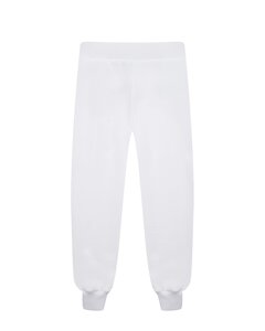 Спортивные брюки с принтом 100% Pure Moschino, белые