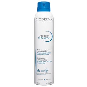 Спрей для сухой и атопичной кожи лица и тела против зуда SOS Atoderm Bioderma/Биодерма 200мл