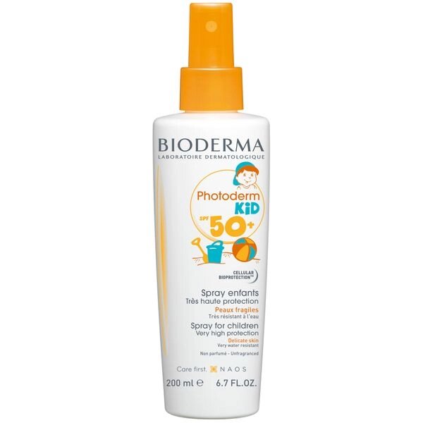 Спрей солнцезащитный для лица и тела детский SPF50+ Photoderm Bioderma/Биодерма 200мл от компании Admi - фото 1