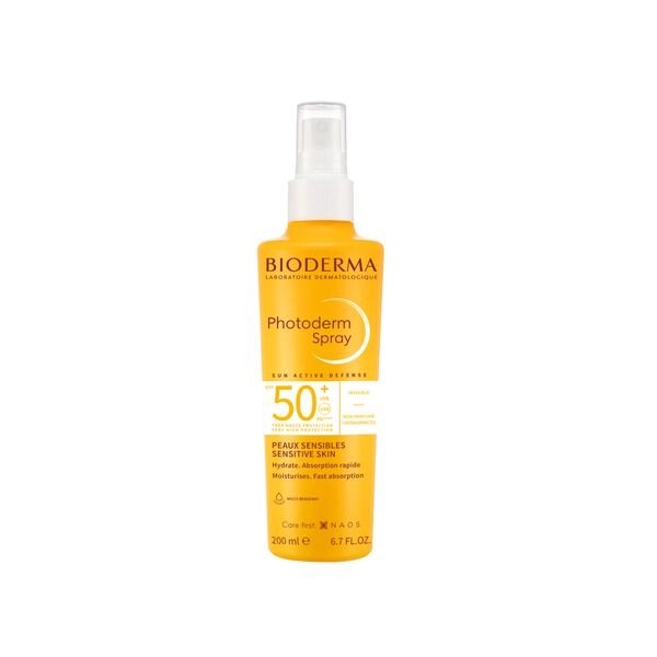 Спрей солнцезащитный SPF50+ Photoderm Bioderma/Биодерма фл. 200мл от компании Admi - фото 1