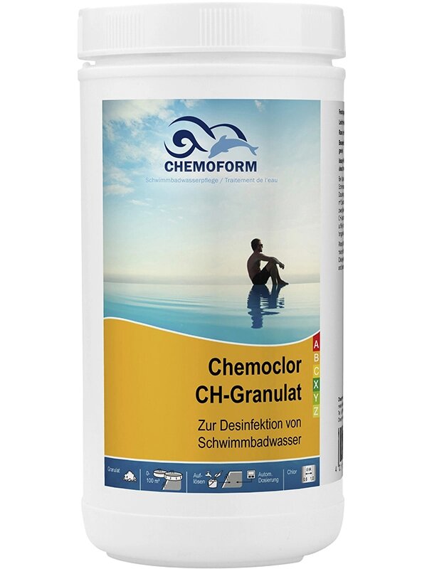 Средство дезинфекции Chemoform Кемохлор СН гранулированный 1kg 0401001 от компании Admi - фото 1