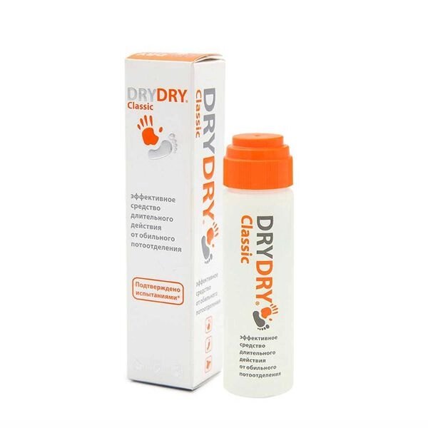 Средство Dry Dry (Драй Драй) от обильного потовыделения длительного действия 35 мл от компании Admi - фото 1