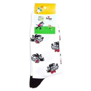 ST. FRIDAY Носки Волк - Ну погоди! St. Friday Socks x Союзмультфильм