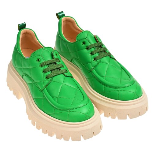 Стеганые ботинки, зеленые Rondinella