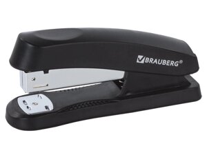 Степлер Brauberg Standard+24/6 26/6 до 30 листов Black 228608