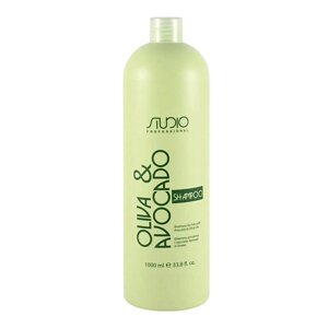 STUDIO Шампунь для волос с маслами Авокадо и Оливы 1000.0
