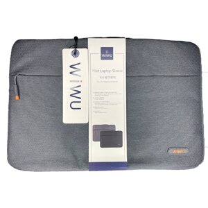 Сумка для ноутбука WiWU Pilot Laptop Sleeve 15,6 серый
