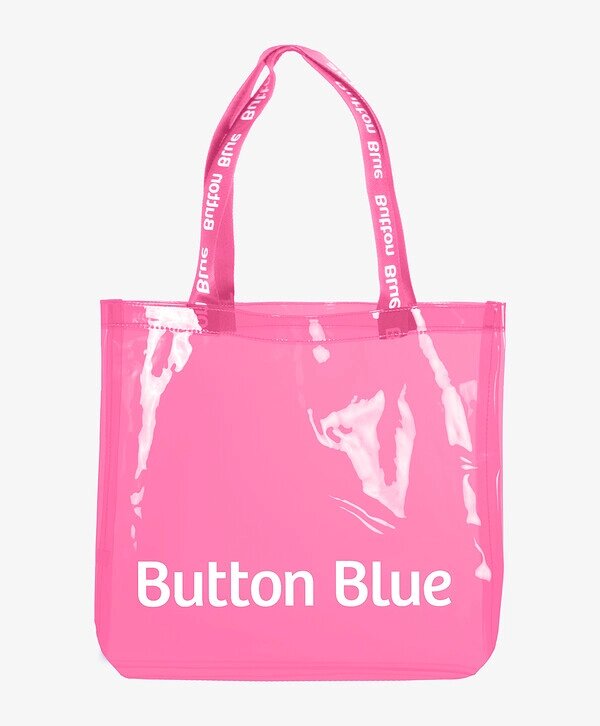 Сумка шоппер розовая Button Blue (One size) от компании Admi - фото 1