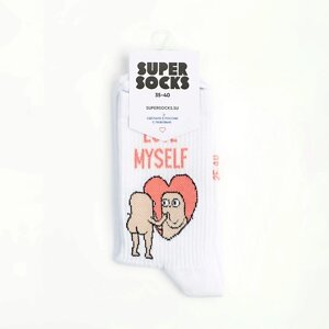 SUPER SOCKS носки love myself