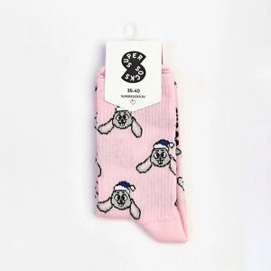 SUPER SOCKS носки зайка паттерн