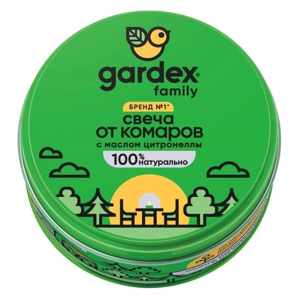 Свеча репеллентная от комаров Family Gardex/Гардекс 100мл от компании Admi - фото 1