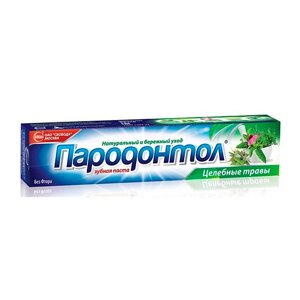 СВОБОДА Зубная паста Пародонтол целебные травы 124.0
