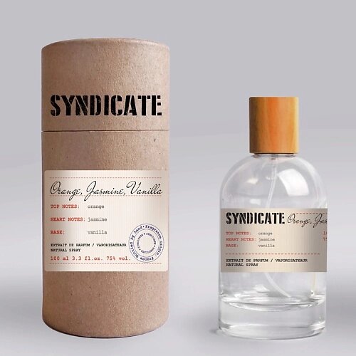 SYNDICATE Парфюмерная вода Orange, Jasmine, Vanilla 100.0