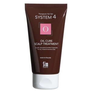 SYSTEM4 Маска-пилинг О терапевтическая для глубокого очищения кожи головы и нормализации микрофлоры