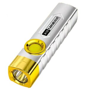 TANJE Х10 T8 2000 мАч USB-перезаряжаемый LED Фонарик с ярким боковым светом COB IPX6 Водонепроницаемы Портативный LED Фо