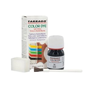 TARRAGO Черная краска для обуви, одежды, сумок, мебели COLOR DYE 25.0