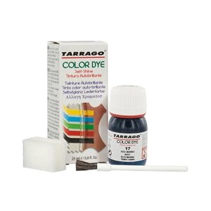 TARRAGO Темно-синяя краска для обуви, одежды, сумок, мебели COLOR DYE 25