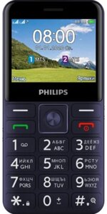 Телефон Philips Xenium E207 Синий