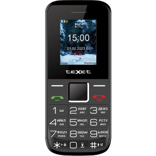 Телефон Texet TM-206 Черный