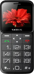Телефон Texet TM-B226 Черно-красный