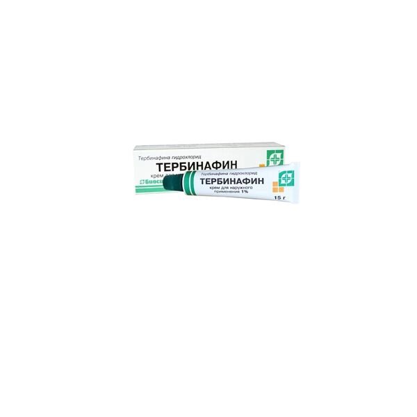 Тербинафин крем для наружного применения 1% 15г от компании Admi - фото 1
